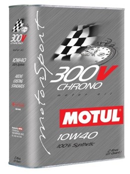 300V 10w40 "Chrono" (2 liter can) (Motul 000756)